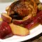 Roasted Turkey (Hen) with Chestnuts and Apples