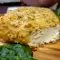 Baked Cheese with Herb Crust