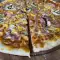 Ham, Corn and Mushroom Pizza