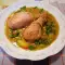 Chicken Drumsticks and Peas Stew