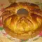 Round Loaf with Seeds in a Pot