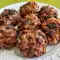 Souvlaki Fried Turkey Meatballs