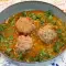 Turkey Meatballs with Peas