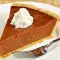 American Pumpkin Pie with Cinnamon