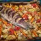 Oven-Baked Trout with Vegetables