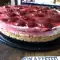 No Bake Cheesecake with Strawberry Jam