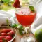 Strawberry Daiquiri with Lime and Rum