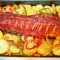 Pork Ribs with Vegetables in the Oven