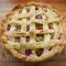 American Rhubarb Pie