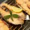 Grilled Carp with Saffron