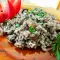 Pan-Fried Rice with Mushrooms and Eggs