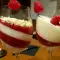 Romantic Dessert with Raspberries and Mascarpone