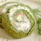 Stuffed Spinach Roll with Smoked salmon