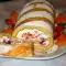 Sponge Cake Roll with Summer Fruits