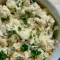 Blanched Cauliflower Salad