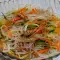 Rice Noodle, Cucumber and Carrot Salad