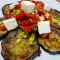 Salad with Eggplant, Tomatoes and Garlic