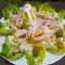 Rigatoni, Caesar Sauce and Turkey Fillet Salad