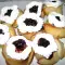 Savarin Cakes with Cream and Jam