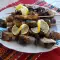 Juicy Pork Meat Skewers