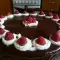 Irresistible Chocolate Cake with Raspberries