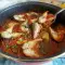 Oven Baked Mackerel with Tomato Sauce and Onions