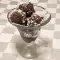 Homemade Chocolate Ice Cream with Cream