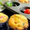 Savory Muffins with Bacon and Cherry Tomatoes