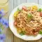 Spaghetti with Ham and Cherry Tomatoes