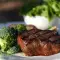 Veal Steaks on a Grill