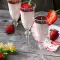 Strawberry Panna Cotta in Cups