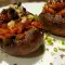 Stuffed Mushrooms with Minced Meat and Cheese