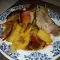 Roasted Pork Belly and Potatoes