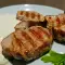 Grilled Pork Tenderloin with Blue Cheese Sauce