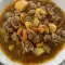 Pork Neck with Potatoes and Carrots