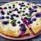 Sweet Pizza with Mascarpone and Blueberries