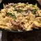 Tagliatelle with Cream, Mushrooms and Ham