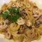 Tagliatelle with Frozen Seafood