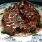 Tender Veal Steaks with Wine Sauce