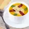 Pumpkin Cream Soup with Bacon