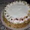 Cake with Cream and Dried Fruits