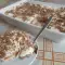 Biscuit Cake with Sour Cream and Almonds