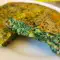 Spanish Tortilla with Spinach and Fresh Garlic