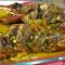 Roast Lamb with Spinach Stuffing