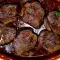 Stewed Pork Neck Steaks