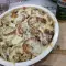 Creamy Chichen Casserole with Mushrooms and Veggies