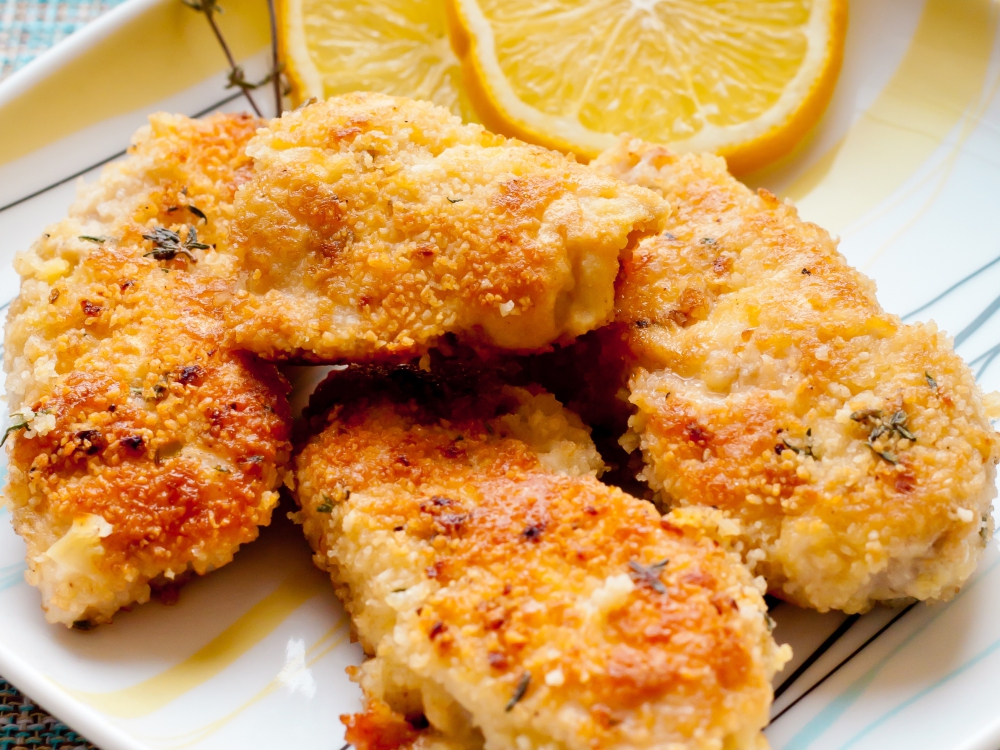 Crunchy Chicken Fillets In The Oven - Recipe 