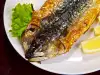 Roasted Mackerel on Salt