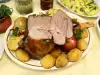 Lamb Leg with Potatoes