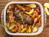 Roasted Lamb Roll with Vegetables